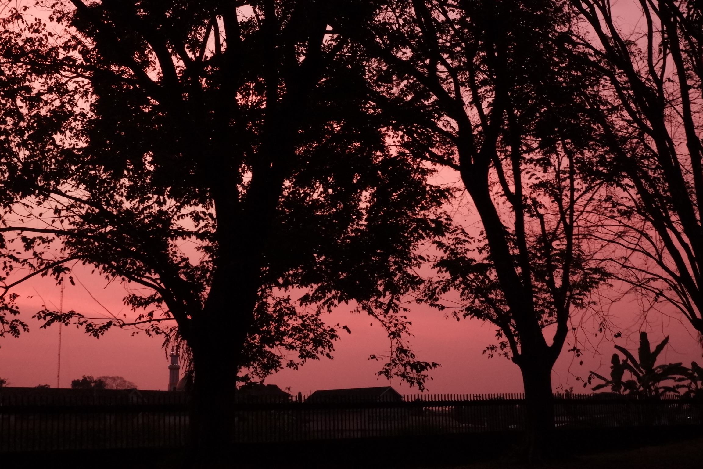 普兰巴南的夕阳
