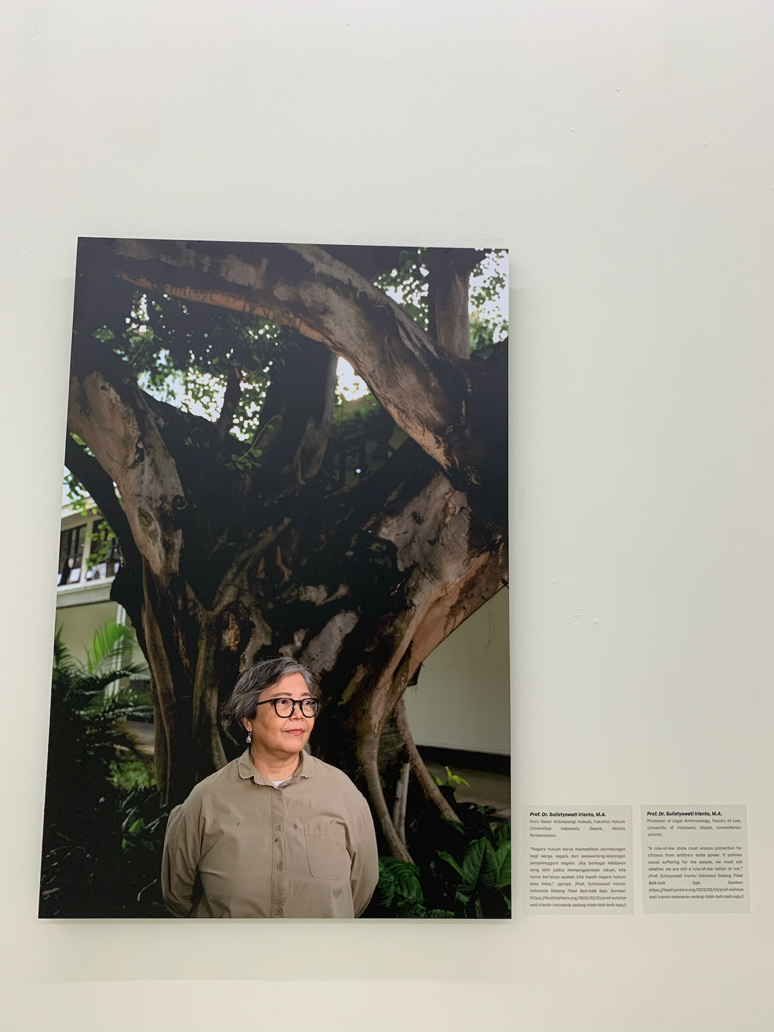 A rule-of-law state must ensure protection for citizens from arbitrary state power. If policies cause suffering for the people, we must ask whether we are still a rule-of-law nation or not.  Prof. Sulistyowati Irianto